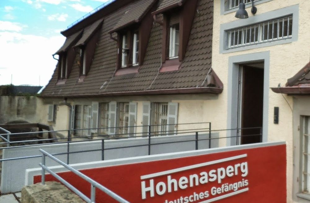 Erneuter Aufstieg zum Gefängnismuseum Hohenasperg